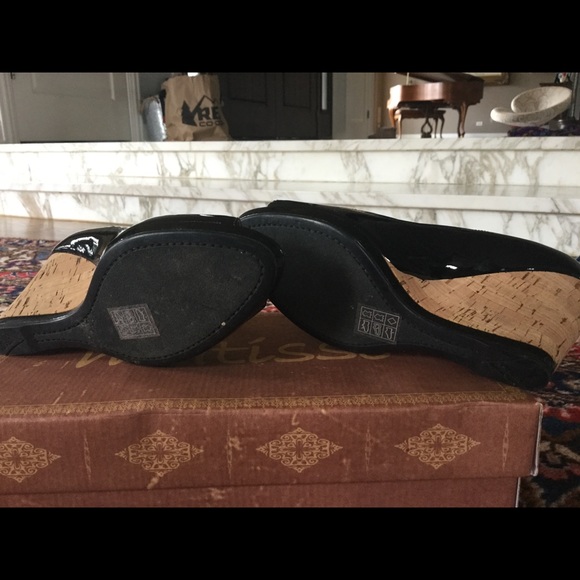 Prada cork wedges Patent Black 37 - Picture 4 of 4